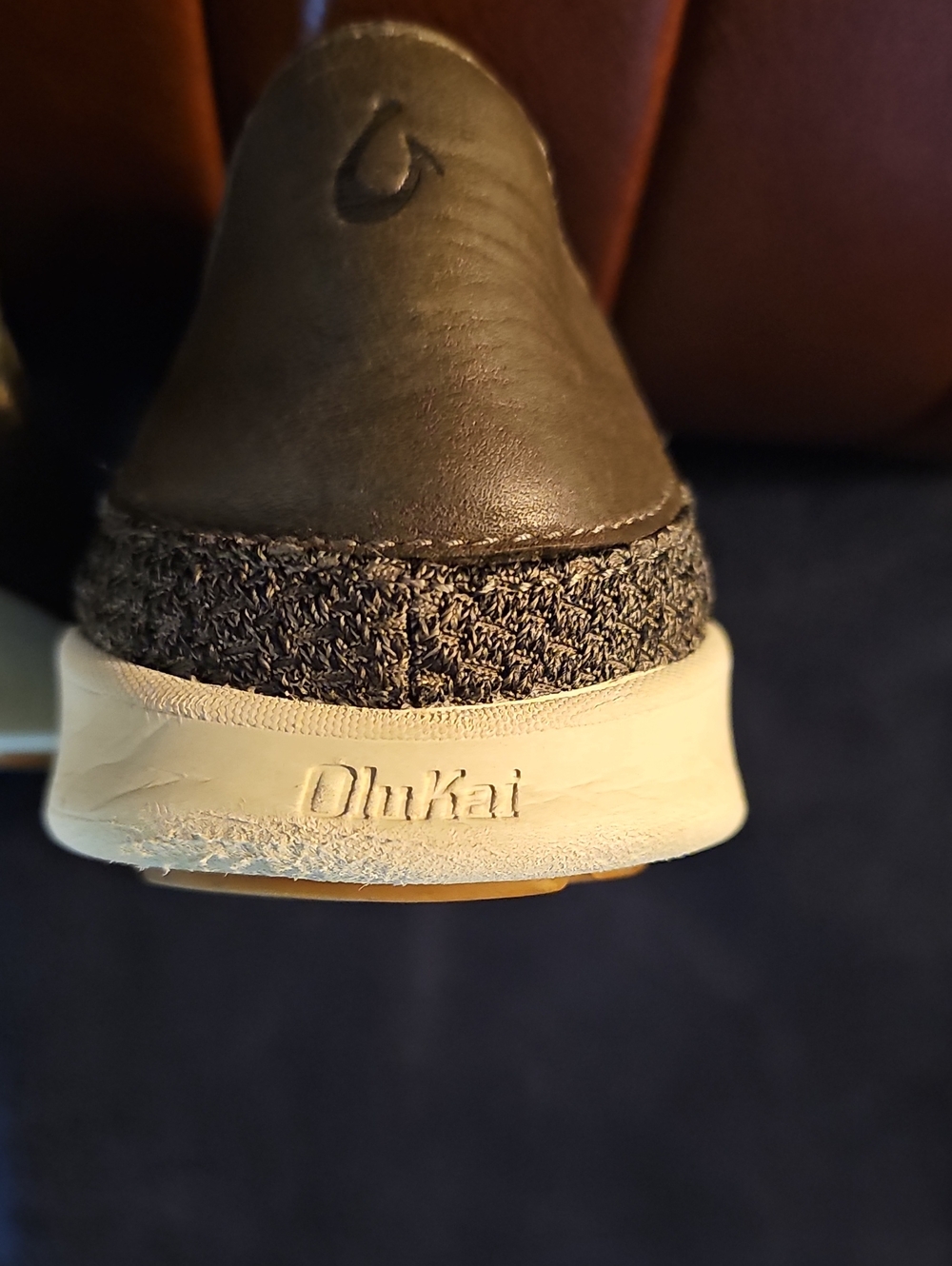 OLUKAI ALAPA LI Men's (US M10.5) Sage green slip-on sneakers - Picture 10 of 16